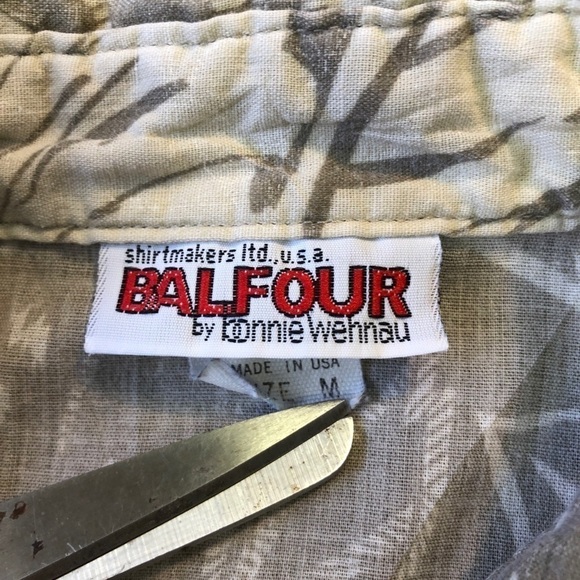 BALFOUR By Bonnie Wehnau Tropical Pattern Blouse - Picture 5 of 8